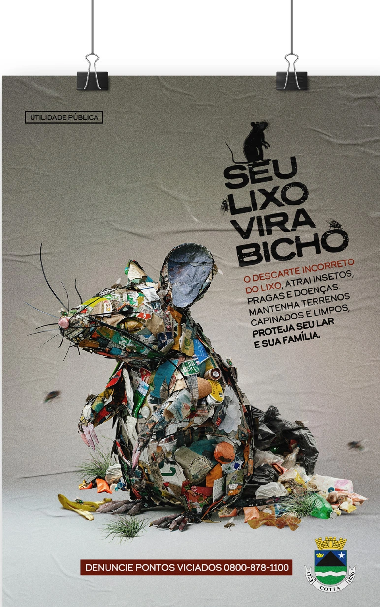 Seu lixo vira bicho