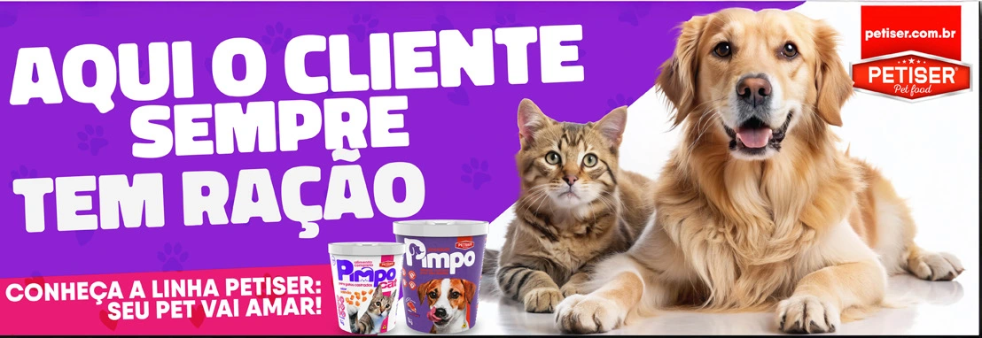 Aqui o cliente sempre tem ração