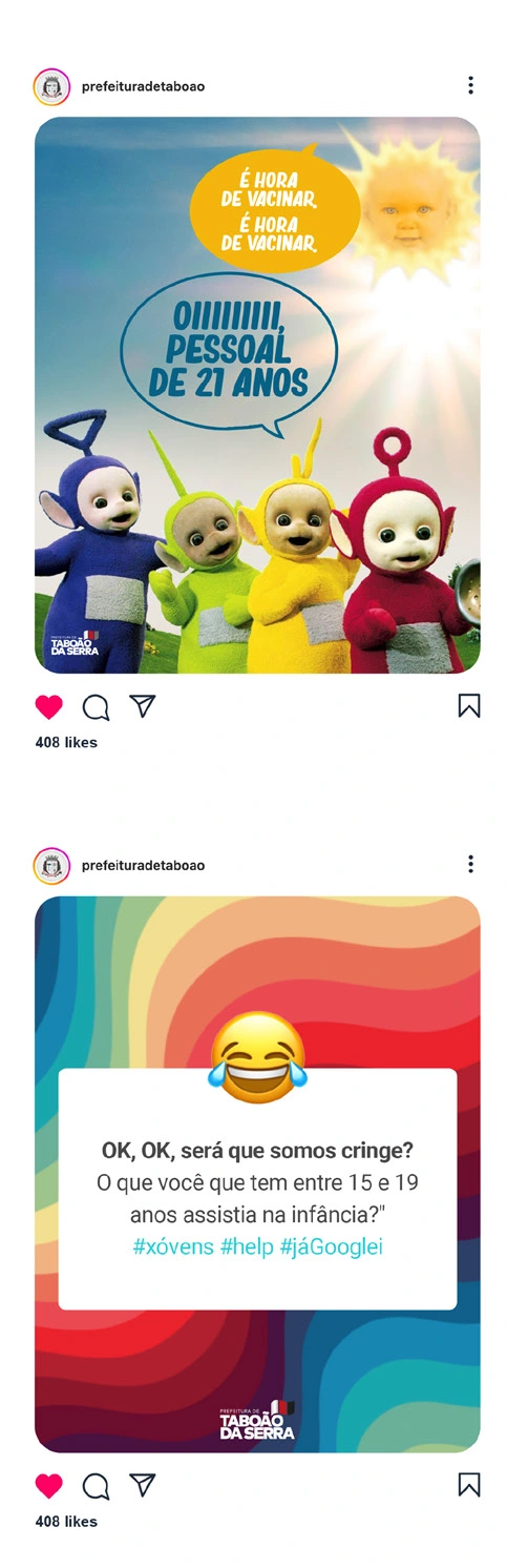 Vacinação e redes sociais