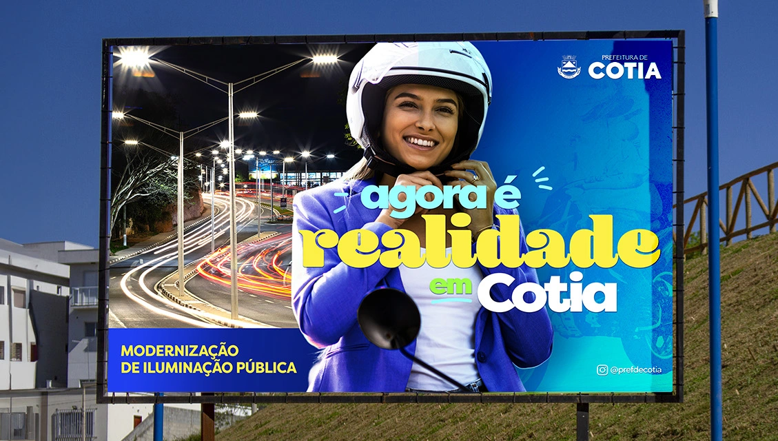 Agora é realidade em Cotia